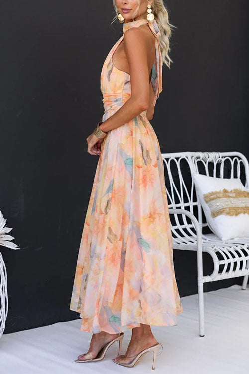 Clara – Vestido con estampado floral
