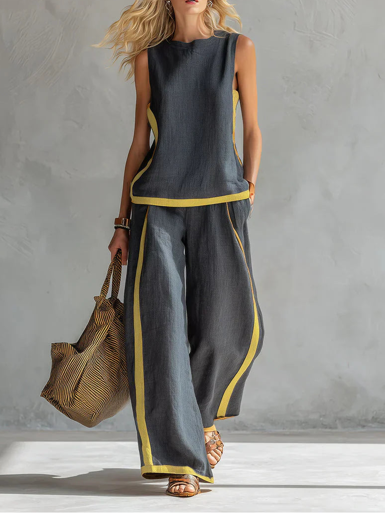 Leila | Elegante conjunto de dos piezas