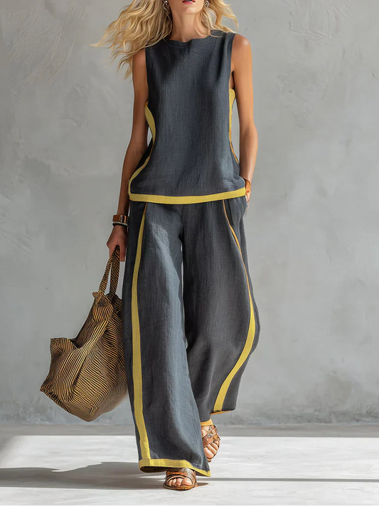 Leila | Elegante conjunto de dos piezas