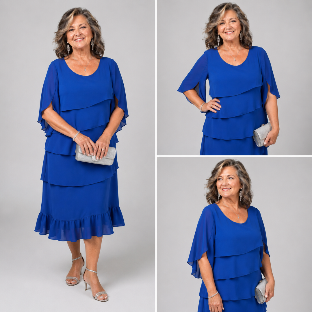 Beatriz | Vestido con volantes en capas
