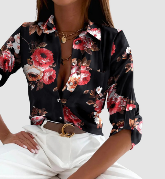 Alicia | Blusa con bolsillos