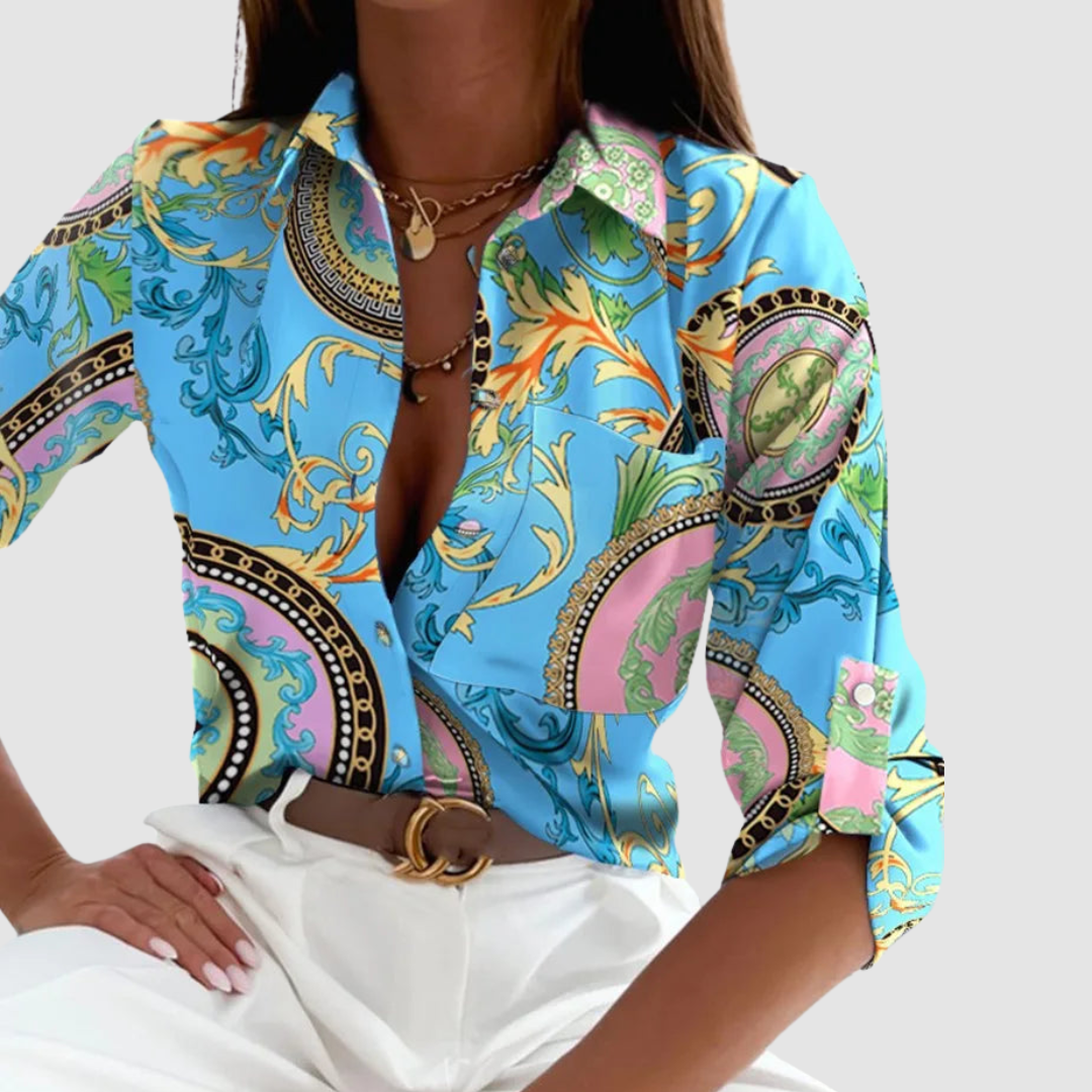 Alicia | Blusa con bolsillos