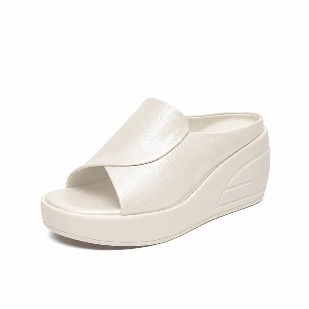 Silvia | Sandalias de cuña sin cordones