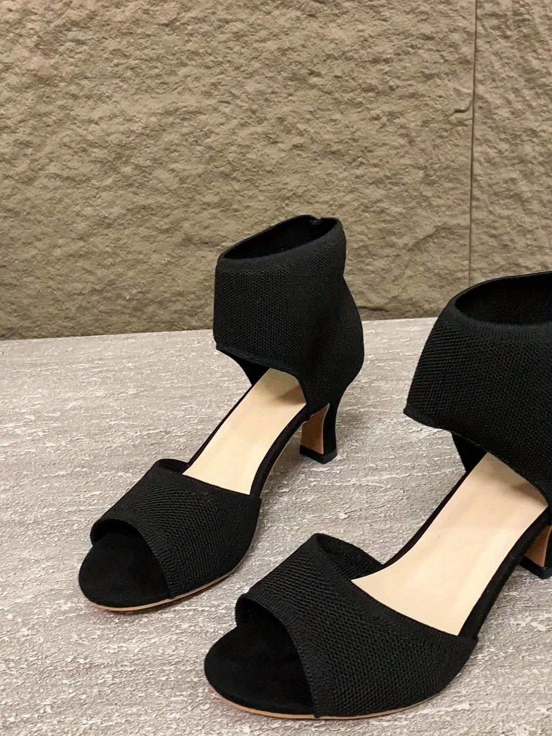 Ana | Zapatos de tacón elásticos