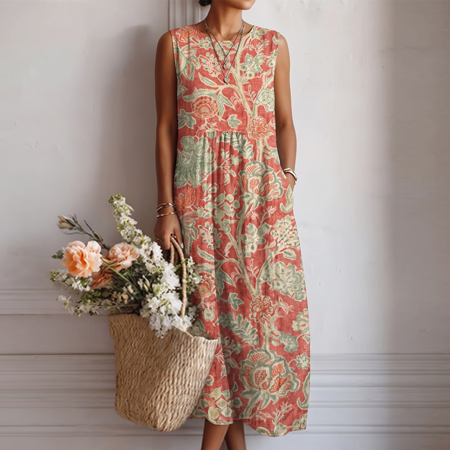 Ana | Vestido Midi para el día a día