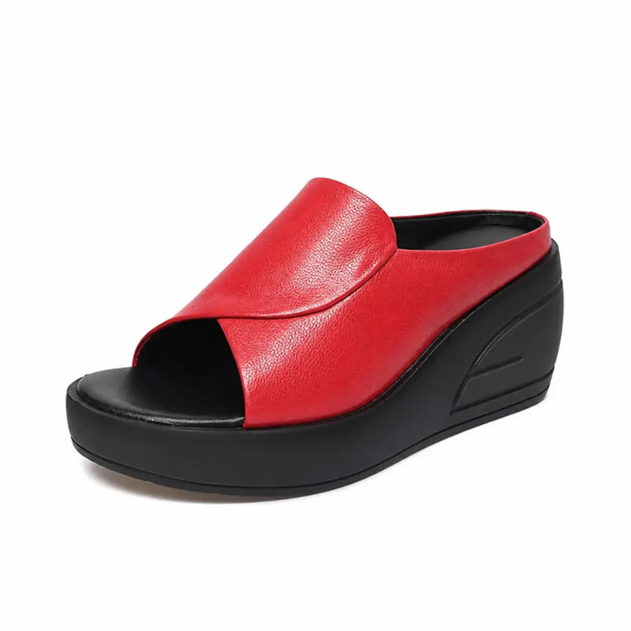 Silvia | Sandalias de cuña sin cordones